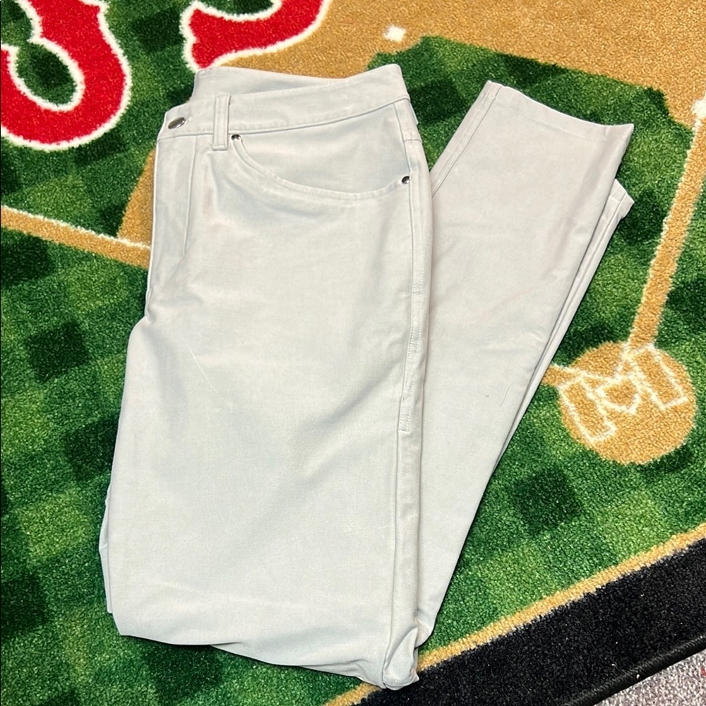Lululemon Warpstreme Gray Pant Mens Size 31 Stretch